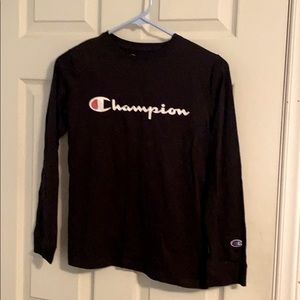 Kids New Champion long sleeve t shirt
